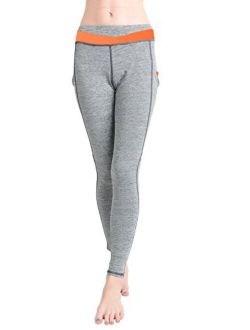 BASICO Women's Lady Cotton Spandex Yoga Workout Lounge Pants Leggings