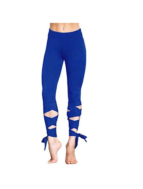 Fabal Yoga Pants Ballet Spirit Bandage Workout Infinity Turnout Leggings
