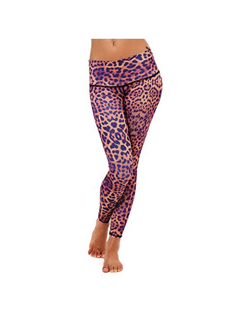 teeki Purple Awakening Hot Pant Yoga Leggings