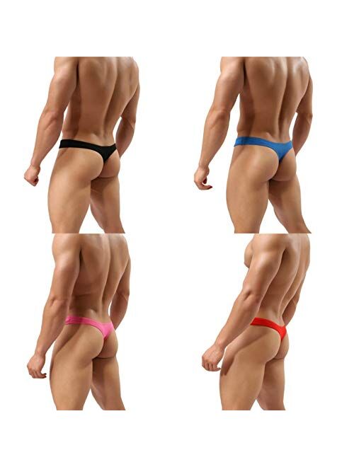 MuscleMate Hot Men's Thong Underwear, No Visible Lines, Men's Thong G-String Undies.