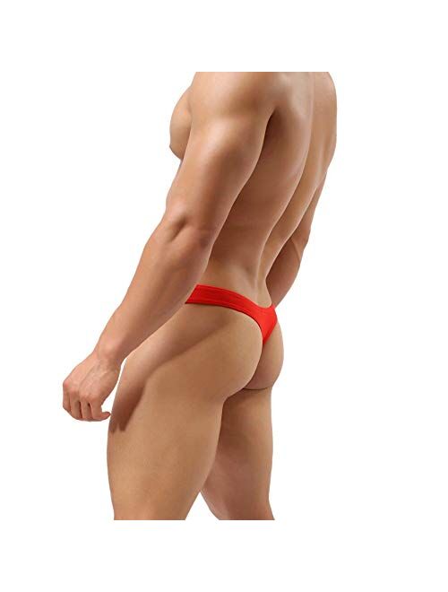 MuscleMate Hot Men's Thong Underwear, No Visible Lines, Men's Thong G-String Undies.
