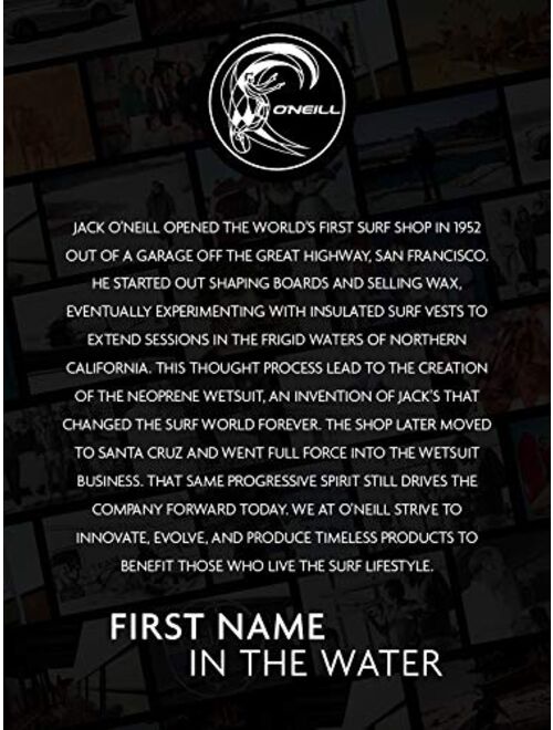 O'NEILL Men's Water Resistant Hyperfreak Stretch Swim Boardshorts, 21 Inch Outseam | Long-Length Swimsuit |