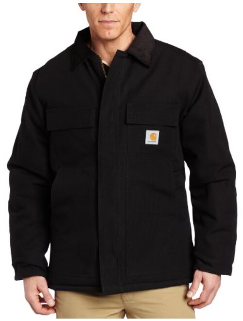 Carhartt Men's Loose Fit Firm Duck Insulated Traditional Coat