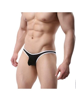 UltraHot Men's Thong Men's G-String Comfort Thong Low Raise Underwear Honey Bubble