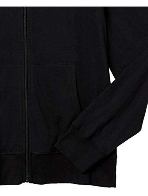 Amazon Essentials Men's Lightweight Jersey Full-Zip Hoodie