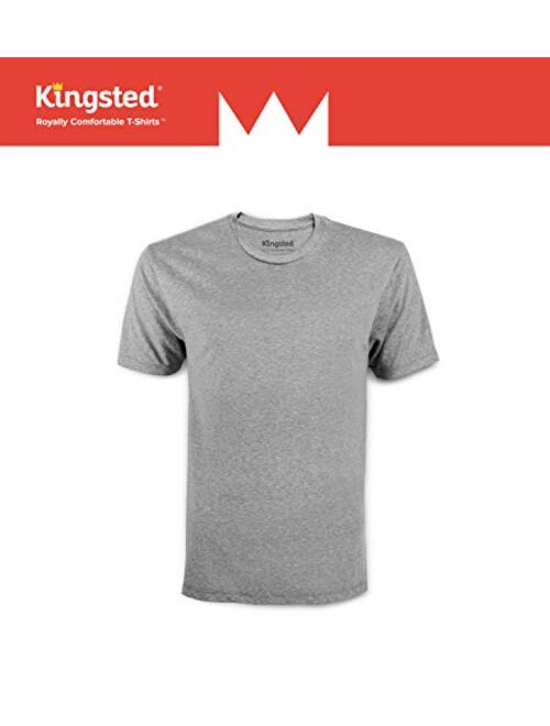 Kingsted Mens T-Shirts Pack - Royally Comfortable - Soft & Smooth - Premium Fabric - Classic Fit