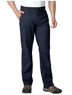 Men's Hiking Pants, Water Repellent Outdoor Pants, Lightweight Stretch Cargo/Straight Work Pants, UPF 50  Outdoor Apparel