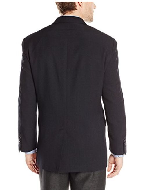 Louis Raphael Men's Tailored Classic Fit 2 Button Center Vent Jacket