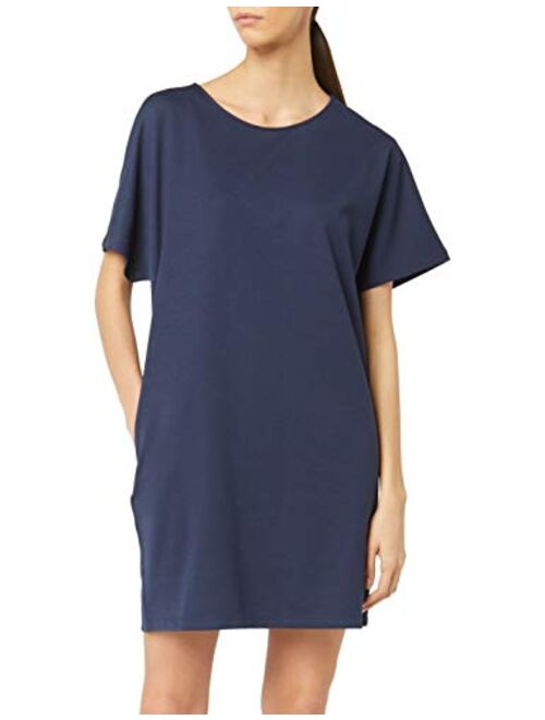 Amazon Brand - Meraki Women's Loose Fit Short Sleeve Shift Dress with Pockets