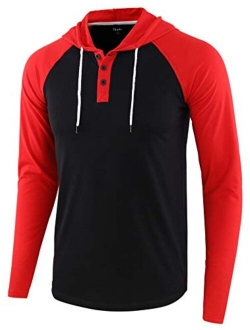 Estepoba Mens Casual Athletic Fit Lightweight Active Sports Jersey Shirt Hoodie