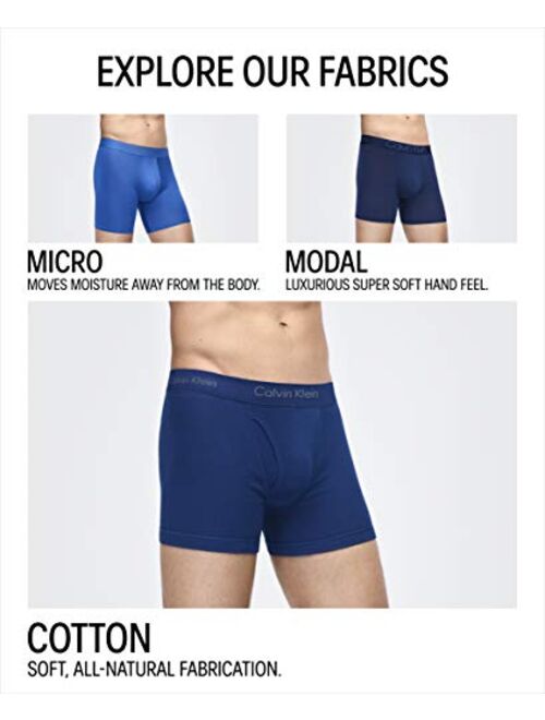 Calvin Klein Underwear Men's Cotton Solid Crew Neck Stretch Tee 2 Pack