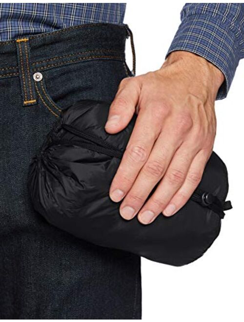 Amazon Essentials Men's Lightweight Water-Resistant Packable Hooded Puffer Jacket