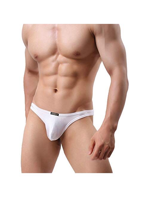 MuscleMate Premium Men's Thong Underwear, No Visible Lines, Men's Thong G-String Underpants