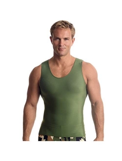 Insta Slim ISPRO Slimming Muscle Tank Top Shapewear Compression Shirt for Men