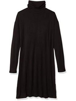 Amazon Brand - Daily Ritual Women's Long-Sleeve Turtleneck Dress