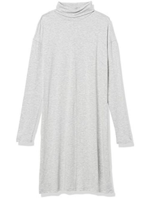 Amazon Brand - Daily Ritual Women's Long-Sleeve Turtleneck Dress
