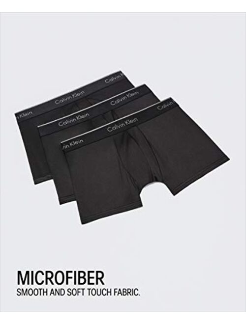 Calvin Klein Men's Microfiber Stretch Multipack Thongs