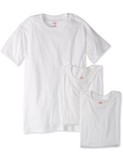 Ultimate Men's Cotton Solid 3-Pack FreshIQ Crew Neck Tee