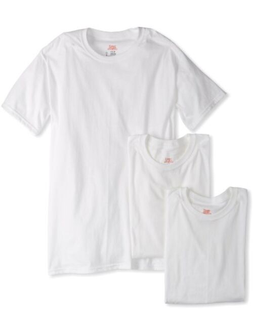 Hanes Ultimate Men's Cotton Solid 3-Pack FreshIQ Crew Neck Tee
