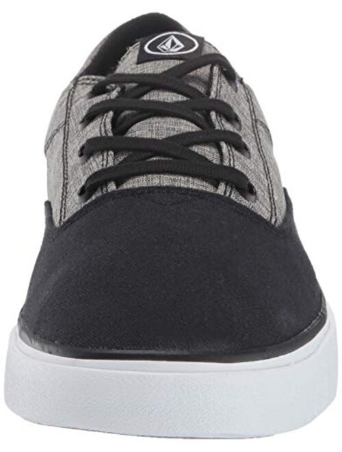Volcom Men's Draw Lo Canvas Vulcanized Skate Shoe