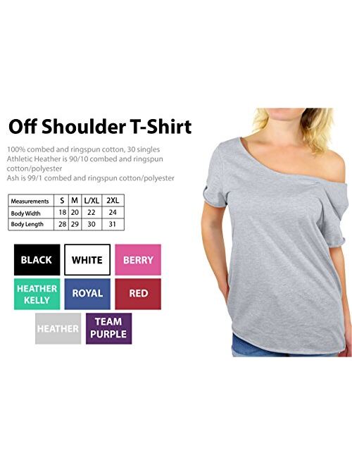 Awkward Styles Women's USA Wine Glass Off The Shoulder Tops for Women T Shirts Gifts for 4th of July Party American Flag