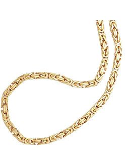 2mm thick 14k gold plated on solid sterling silver 925 Italian Byzantine, Etruscan, Birdcage, Bird's Nest, King's Braid link chain necklace bracelet anklet - 15, 20, 25, 