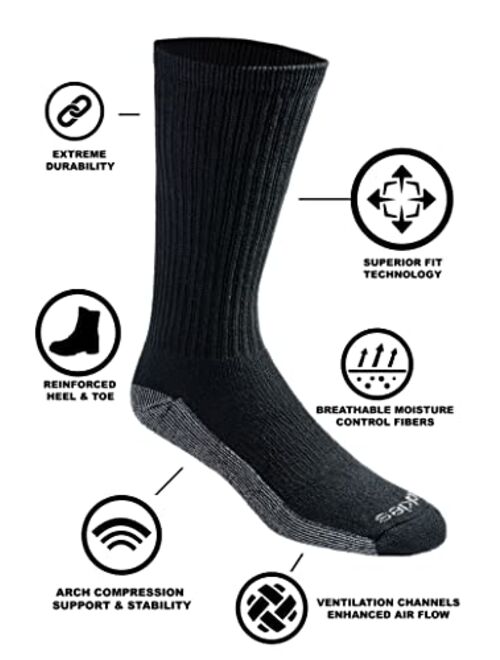 Buy Dickies Men's Dri-tech Moisture Control Crew Socks Multipack online ...