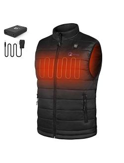OUTCOOL Men's Heated Vest Light Weight Heating Vest for Men (Type:NMJ1904)