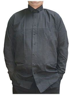 Broadway Tuxmakers Men's Tuxedo Shirt, Black
