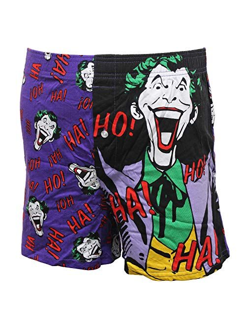 Bioworld Batman Joker Vintage Classic Retro Character Ha! HA! Mens Boxer Briefs Shorts Boxers