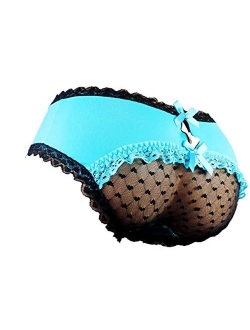 Sissy Pouch Panties Men's Sexy lace Bikini Girlie Briefs Lingerie Underwear Sexy for Men
