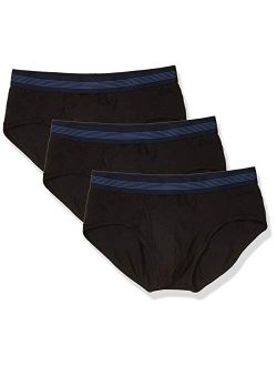 Amazon Brand - Goodthreads Men's 3-Pack Cotton Modal Stretch Knit Brief Underwear