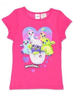 Hatchimals Girls Short Sleeve Tee Shirt (Little Kid/Big Kid)