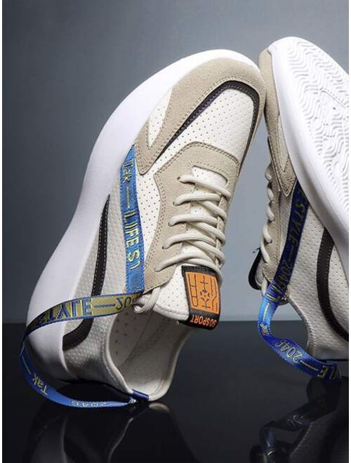 Men Lace-up Front Sneakers