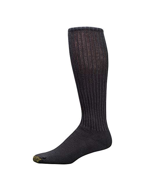 Gold Toe Men's Cotton Over-the-Calf Athletic Socks (3-Pack)