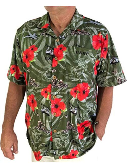 AE Sport Marines Hawaiian Shirt
