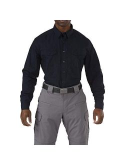5.11 Tactical Men's Stryke Long Sleeve Shirt, Flex-Tac Stretch Fabric, Teflon Finish, Style 72399
