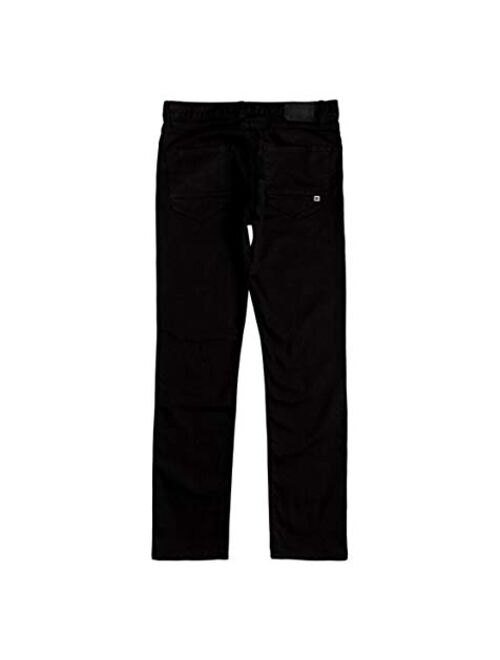 DC Shoes Mens Shoes Worker Black Straight Fit Jeans for Men Edydp03385