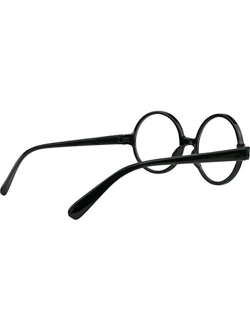 Kangaroo Costume Glasses - Wizard Glasses - Halloween Eyeglasses Black