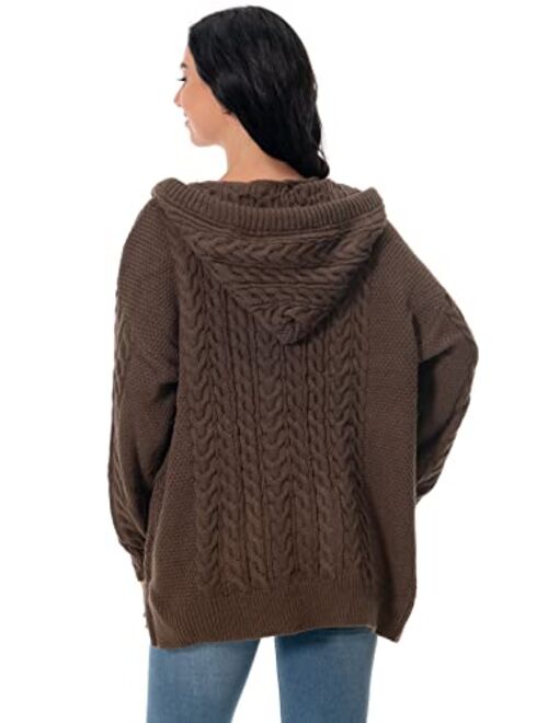 Shineflow Women's Dachshund Through The Snow Ugly Christmas Sweater Pullover Jumper