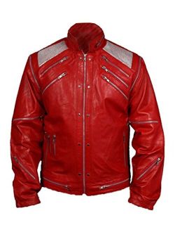 MSHC Men's Michael Beat It Faux Leather Jacket