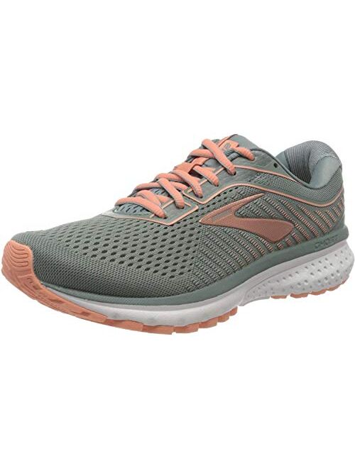 Brooks Womens Ghost 12 Lace Up Running Shoe