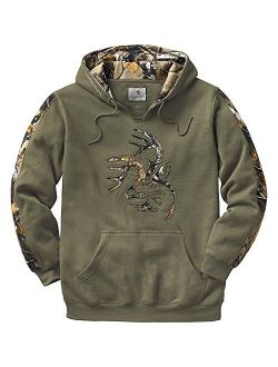 Legendary Whitetails Mens Camo Plaid Outfitter Hoodie