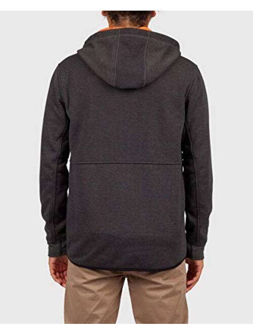 Rip Curl Men's Departed Anti Series Technical Zip Up Hooded Sweatshirt