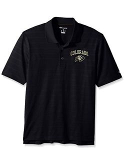NCAA Champion Men's Textured Solid Polo
