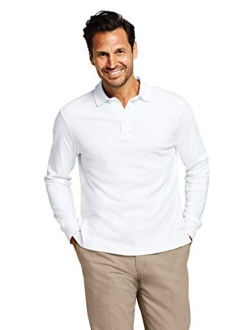 Men's Long Sleeve Super Soft Supima Polo Shirt