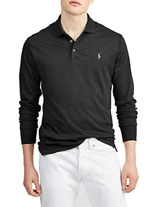 Polo Ralph Lauren Mens Classic Fit Soft Cotton Interlock Polo Shirt