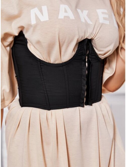 Hook and Eye Corset Without Dress
