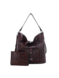 Women Shoulder Handbag Purse Top-Handle Hobo Roomy Casua Ladies' Shoulder Bag Fashion PU Tote Satchel Bag for Women