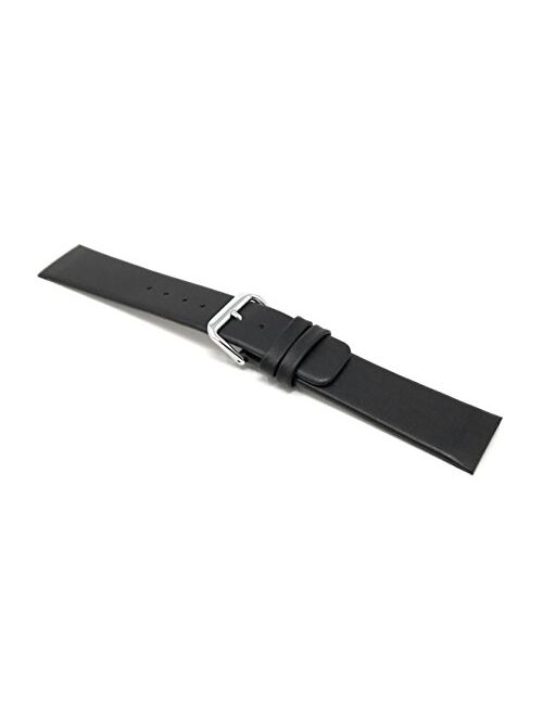 Screw Fit, Genuine Leather Replacement Watch Band Strap for Skagen Watches, Attaches with Screws, 5 Colors, 12mm, 14mm, 16mm 18mm, 20mm, 22mm, 24mm, 26mm, 28mm, 30mm, 31m